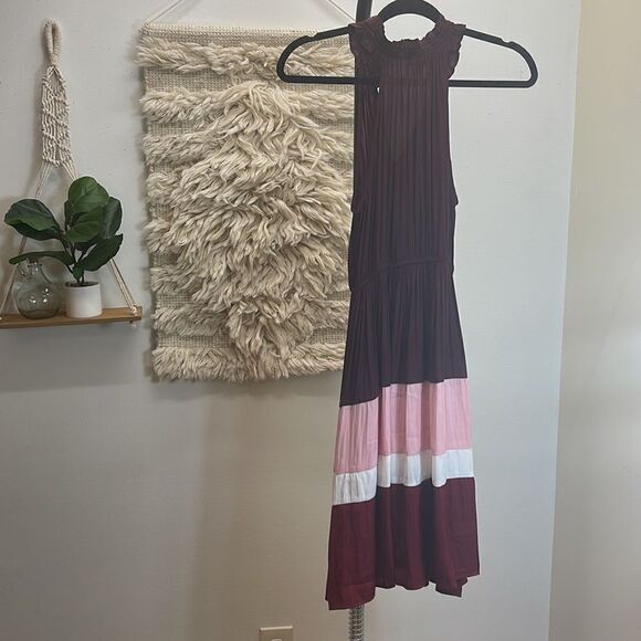 🅢🅐🅛🅔 Anthropologie Cobie Colorblocked Midi Dress 👗   Current Air - Picture 10 of 10